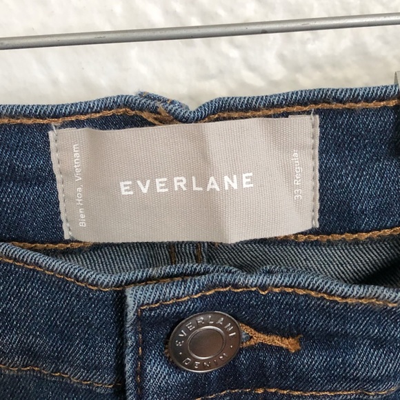 NWT Everlane Authentic Stretch Mid-Rise Jeans 33R - Picture 9 of 17